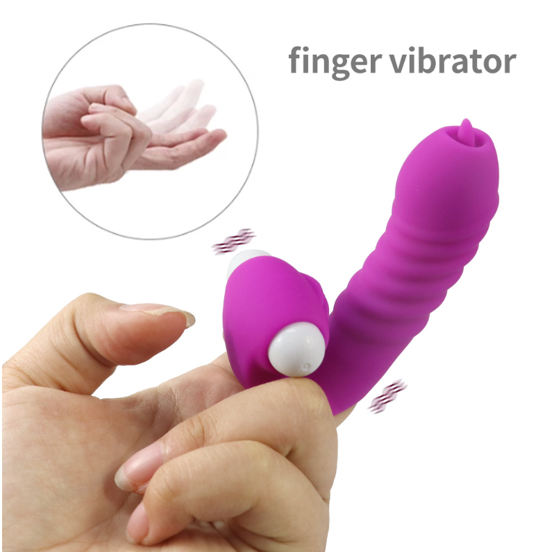 Vibrating Intense Masturbation Finger Sleeve