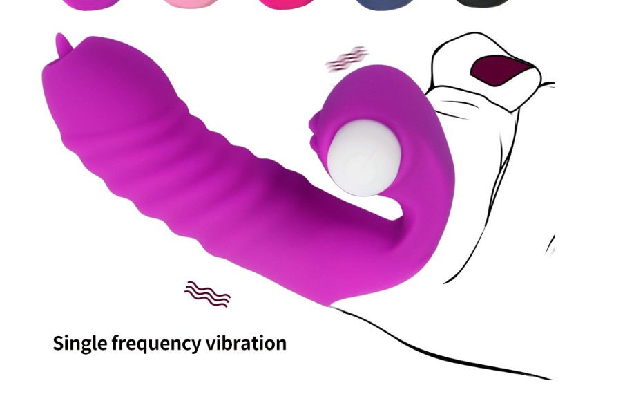 Vibrating Intense Masturbation Finger Sleeve