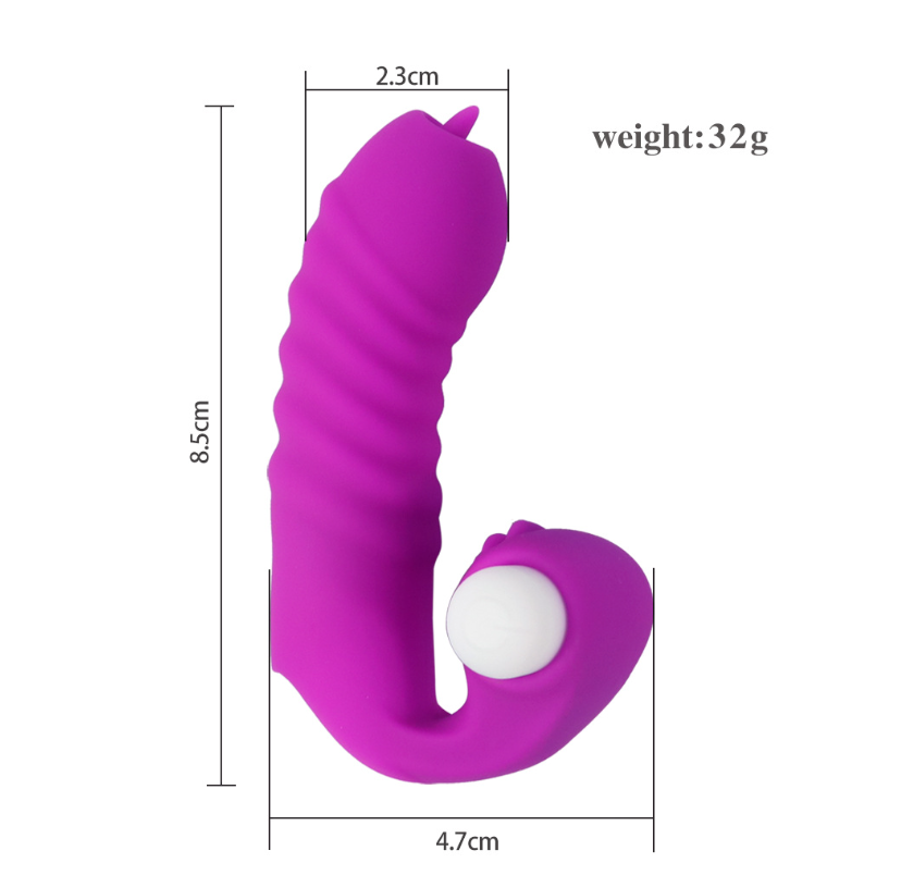 Vibrating Intense Masturbation Finger Sleeve