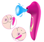 Load image into Gallery viewer, Handheld 10 Speed Sucking Wand, Mini Sucking Adult Toys Female Stimulator, IPX7 Waterproof, USB Rechargeable,Powerful Tongue Suck &amp; Lick 10 Mode Nipple Sucker G Sucking Toys for Women
