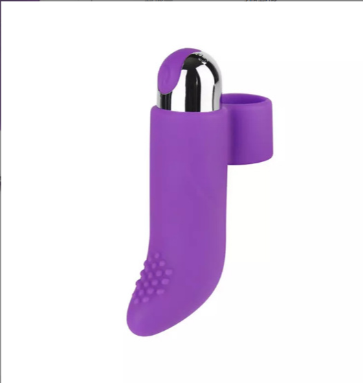 Vibrating Womens Mini Bullet Finger Grip With 10 settings