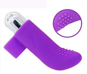 Vibrating Womens Mini Bullet Finger Grip With 10 settings