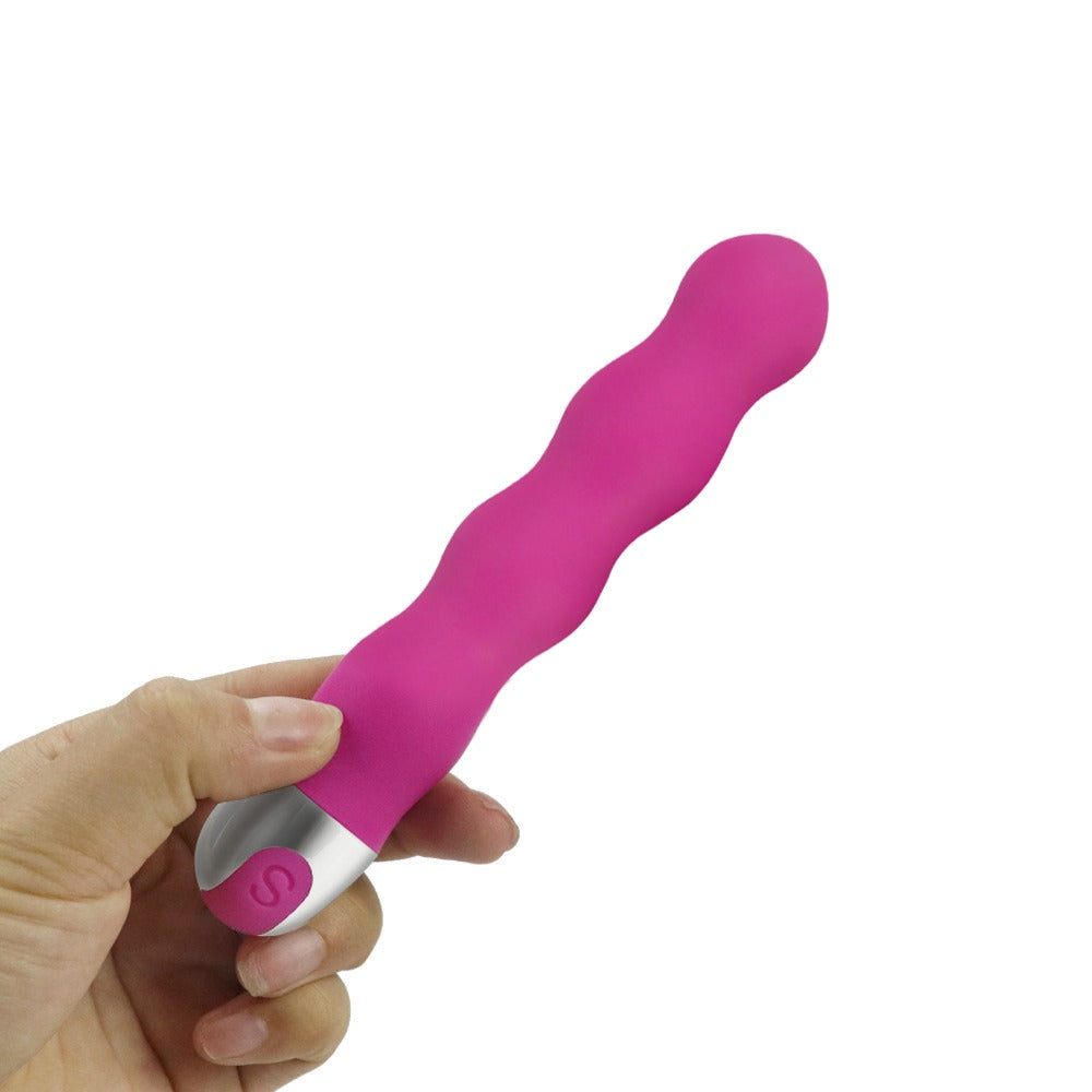 Womens Vibrating Waterproof Dildo with 6 Speed Settings