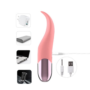 Vibrating Tongue Clitoris Toy Shower Proof