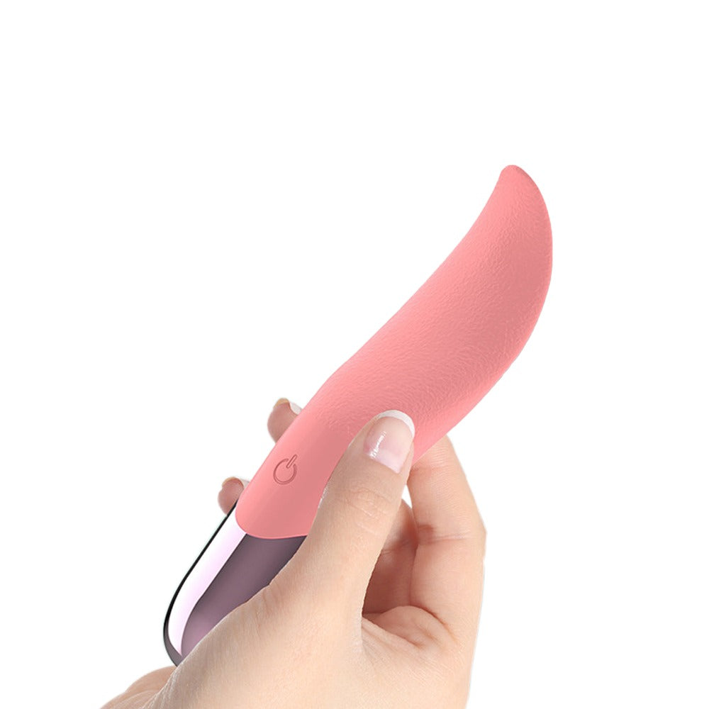 Vibrating Tongue Clitoris Toy Shower Proof