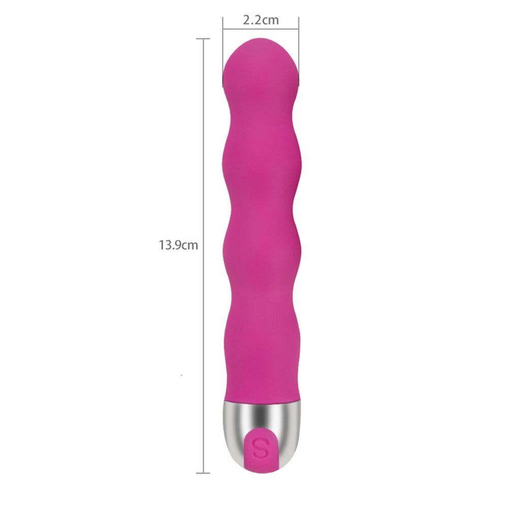 Womens Vibrating Waterproof Dildo with 6 Speed Settings