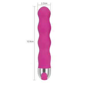 Womens Vibrating Waterproof Dildo with 6 Speed Settings