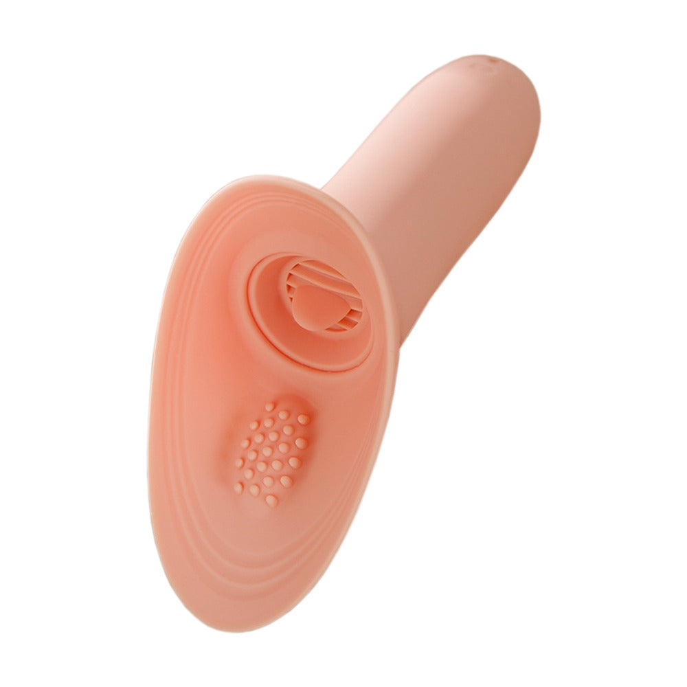 Tongue Licking Vibrator Rotation Oral Clitoris Stimulator Breast Sucker Vibrating Massage Sex Toy For Women