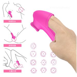 Vibrating Clitoral Stimulator Dildo Nipple Sucker