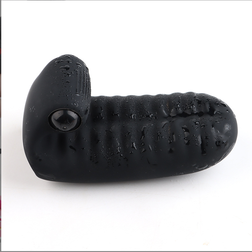 Vibrating Finger Sleeve With G-Spot Clit Massager Stimulator