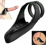 Load image into Gallery viewer, Vibrating Cock Ring Penis Rechargeable Couple Vibrator
