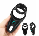 Load image into Gallery viewer, Vibrating Cock Ring Penis Rechargeable Couple Vibrator
