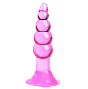 Butt Plug Anal Beads Dildo Kit Silicone Sex Toy For Women Men Anchor 6 Piece Set