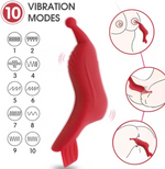 Load image into Gallery viewer, Finger Sleeve Masturbation Multi-Speed Rechargeable
