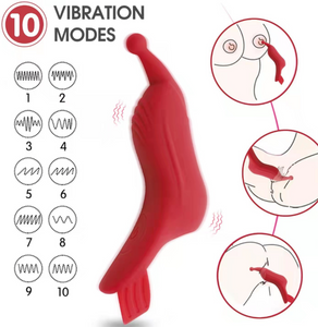 Finger Sleeve Masturbation Multi-Speed Rechargeable