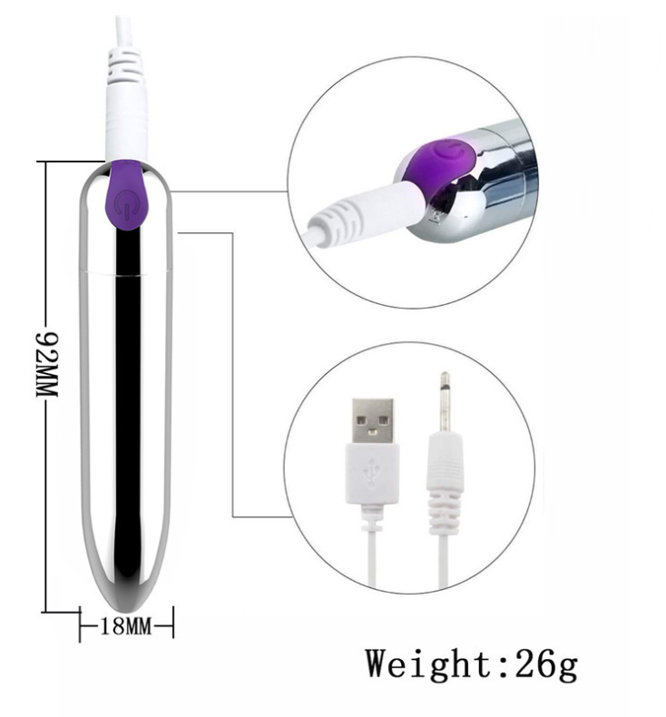 Rechargeable Mini Bullet with 10 settings