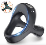 Load image into Gallery viewer, 10 Speeds Remote Control Vibrating Cock Ring USB Rechargeable Penis Ring Sex Toy

