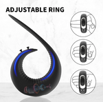 Load image into Gallery viewer, Adjustable Vibrating Cock Ring with 10 settings Waterproof Cock Ring
