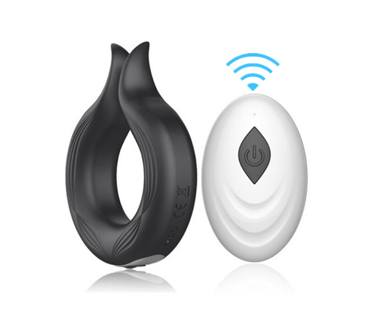 Split Rechargeable Cock Ring With Remote Control and 10 settings
