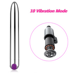 Load image into Gallery viewer, Extra Long Vibrating Dildo with 10 settings and waterproof
