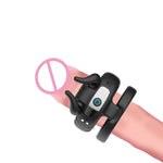 Load image into Gallery viewer, Rechargeable Bull Cock Ring With 10 Settings Waterproof
