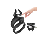 Load image into Gallery viewer, Rechargeable Bull Cock Ring With 10 Settings Waterproof
