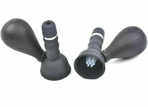 Electric Vibrating Breast Nipple Clamps Sucker