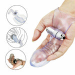 Load image into Gallery viewer, Finger Sleeve Vibrator G Spot
