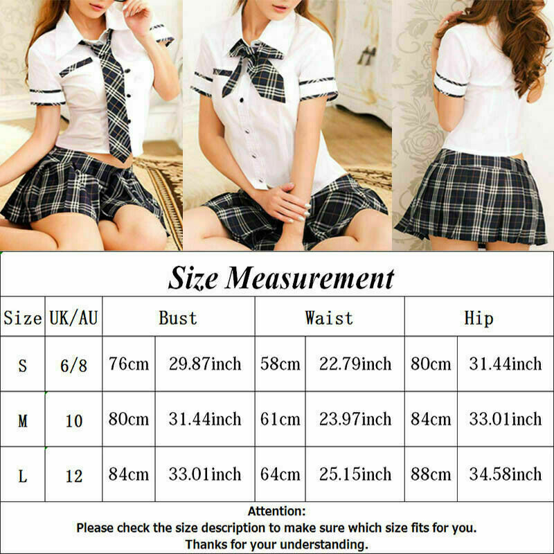 Women Sexy Student Uniform