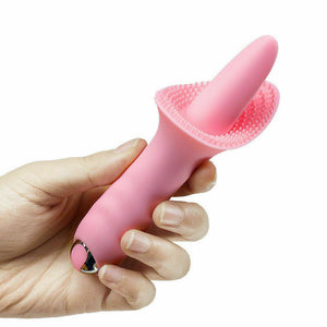 Tongue Vibrator Silicone Clitoris Stimulator