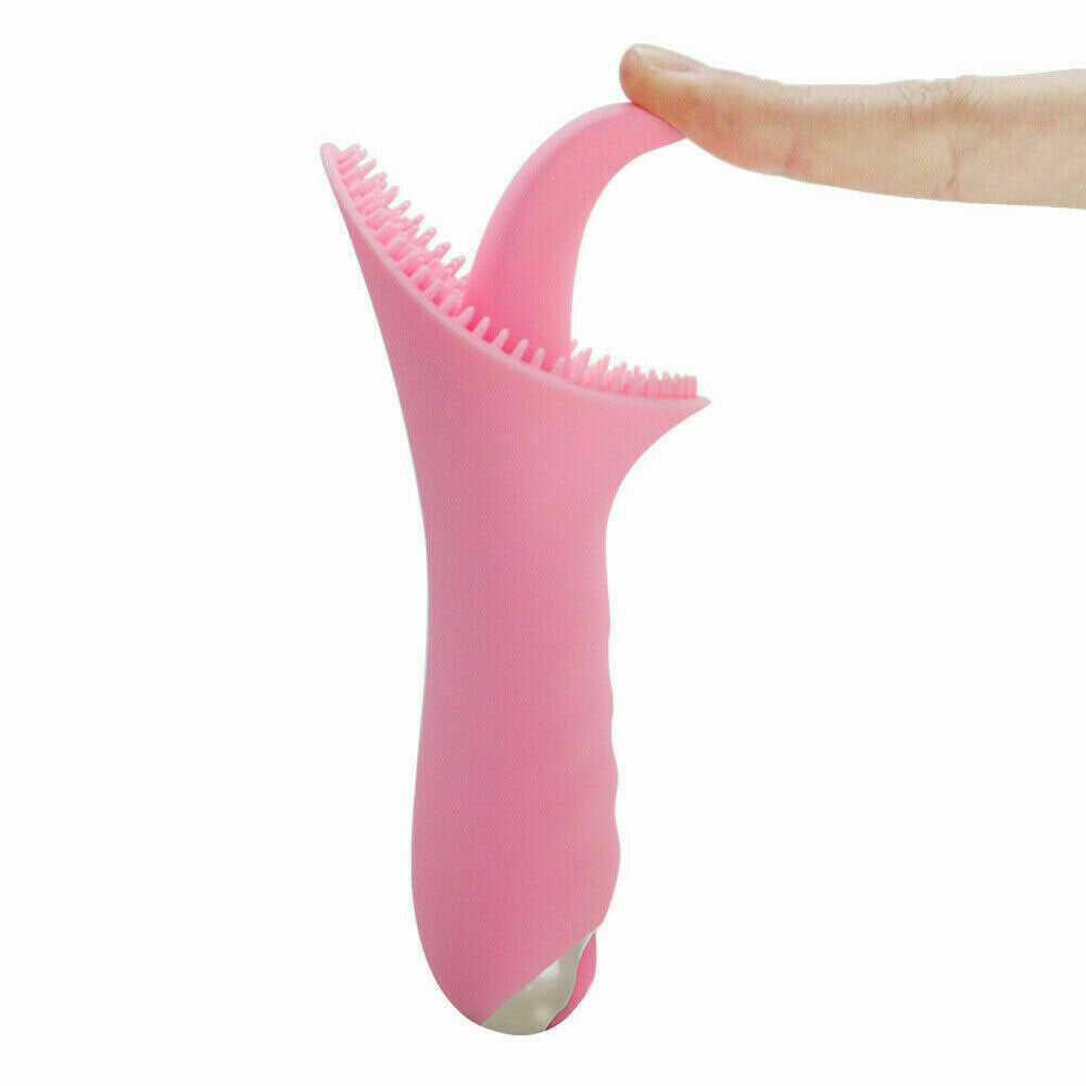 Tongue Vibrator Silicone Clitoris Stimulator