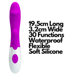 Load image into Gallery viewer, 30 Speeds Rechargeable Dildo Rabbit Vibrator
