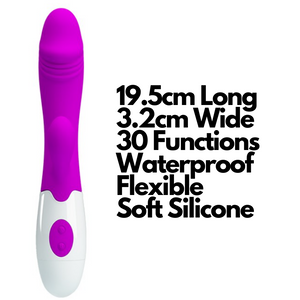 30 Speeds Rechargeable Dildo Rabbit Vibrator