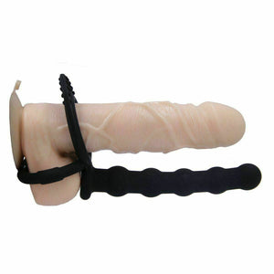 Silicone Double Penetration Rider Strap On