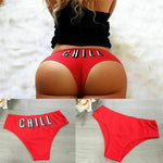 Load image into Gallery viewer, Netflix and Chill Date Night Panties Underwear Lingerie Sexy Underwear Hot Pants
